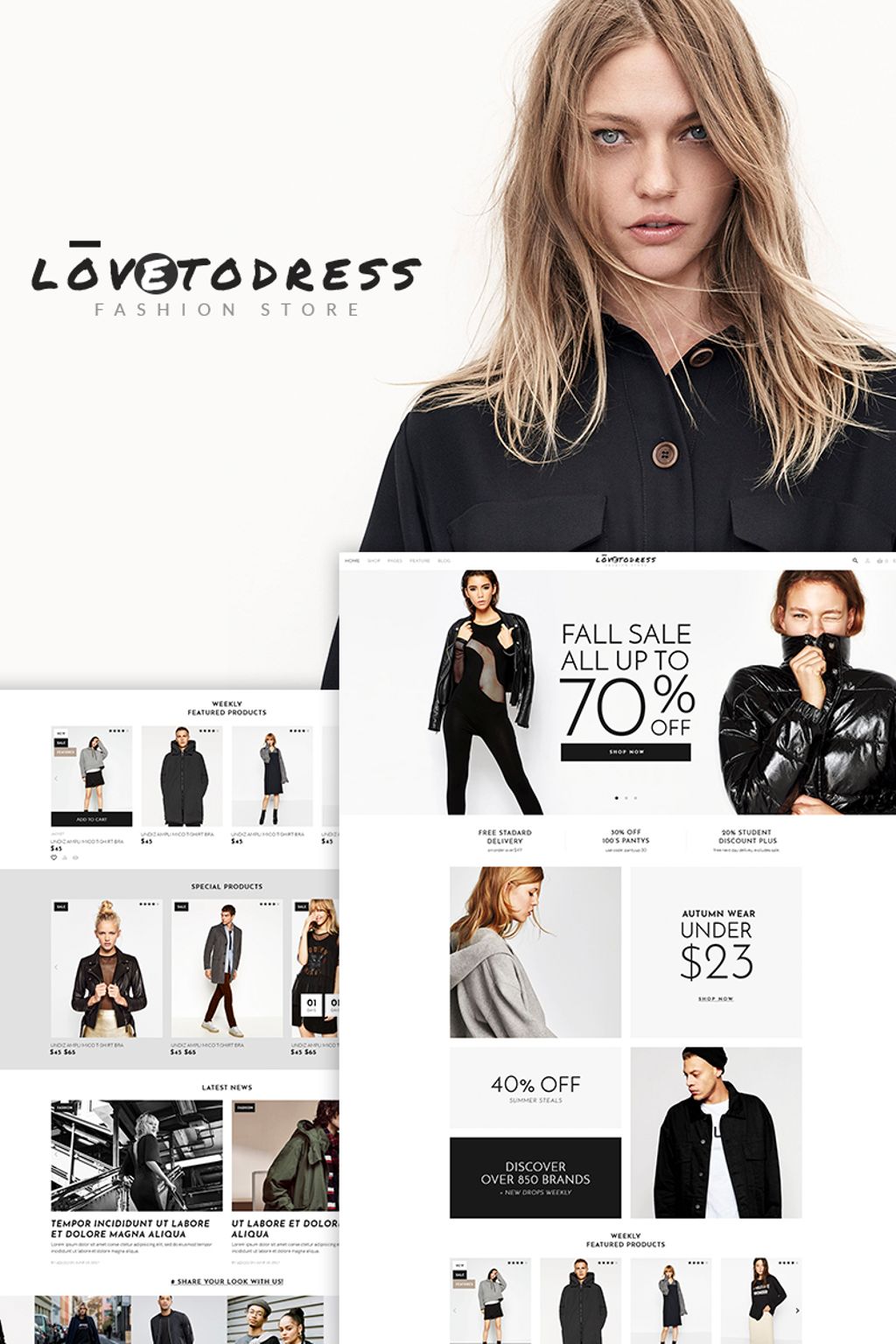 LovetoDress - Fashion Store WooCommerce Theme