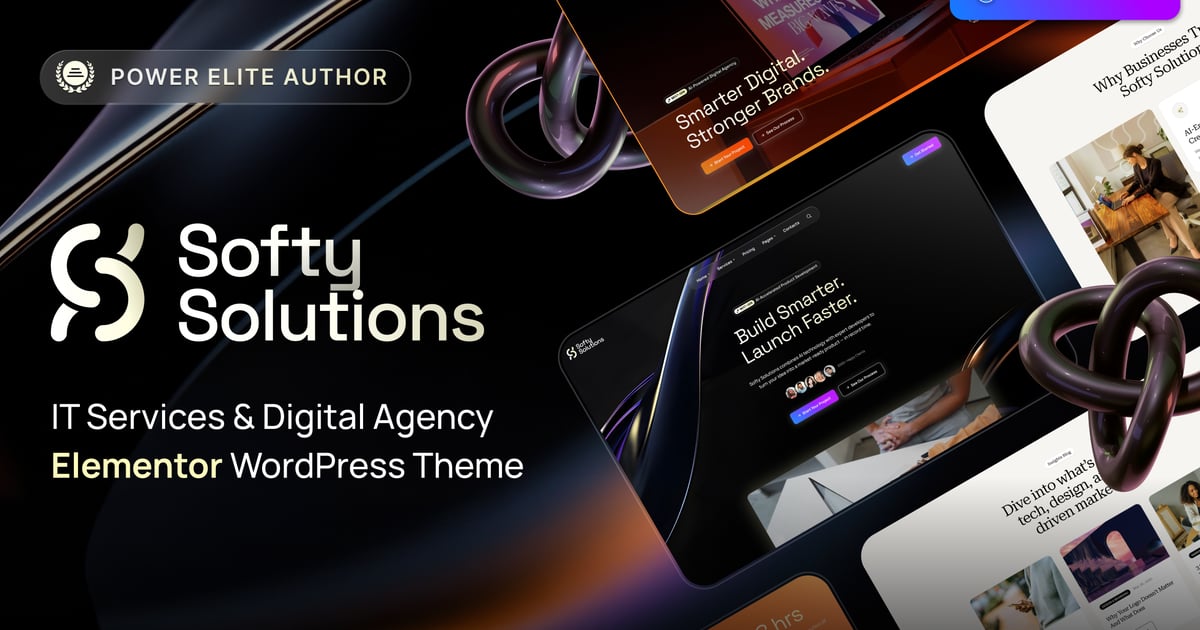Softy Solutions - IT Services Digital Agency Theme