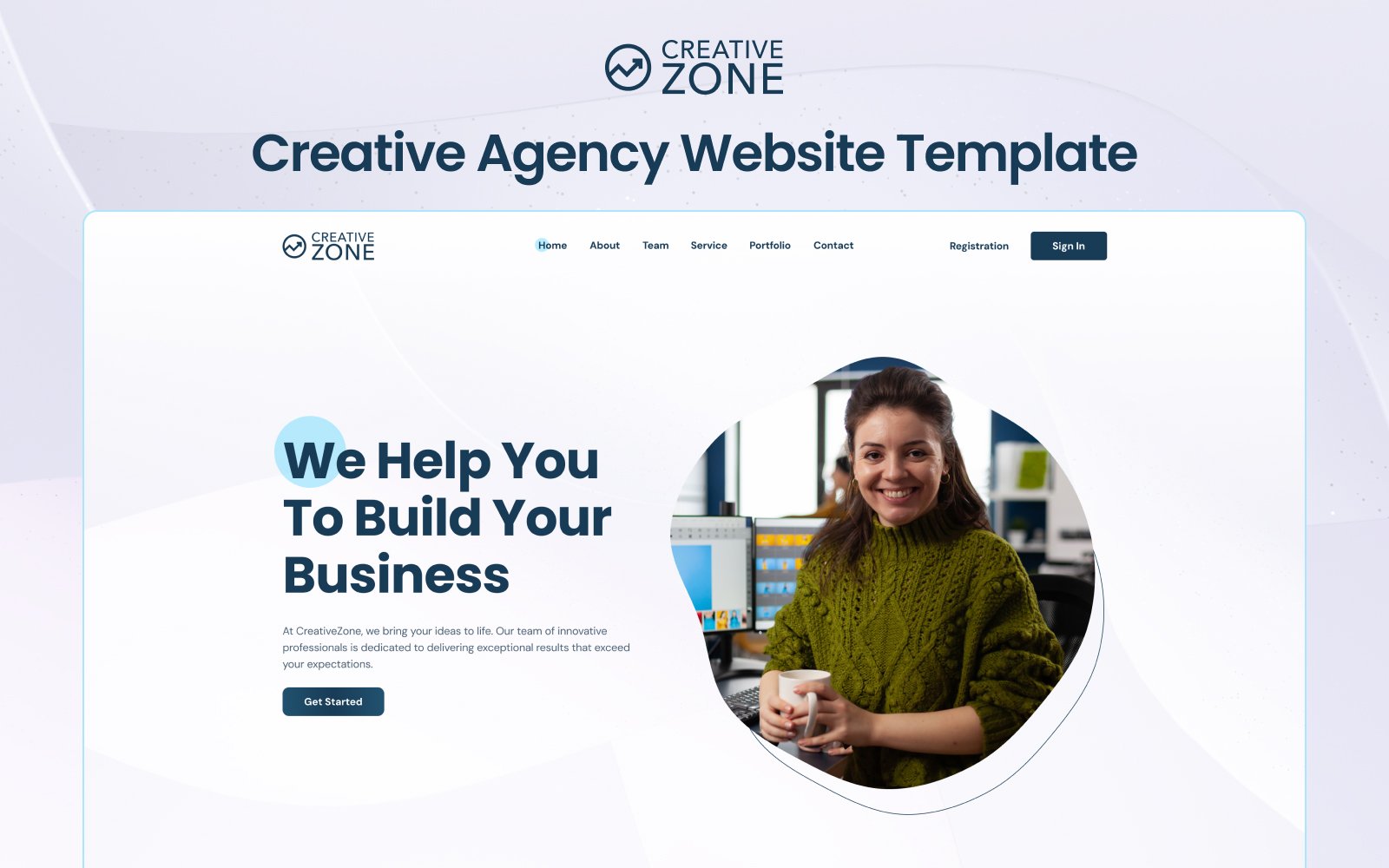 CreativeZone - Creative Agency Elementor Template Elementor Kit