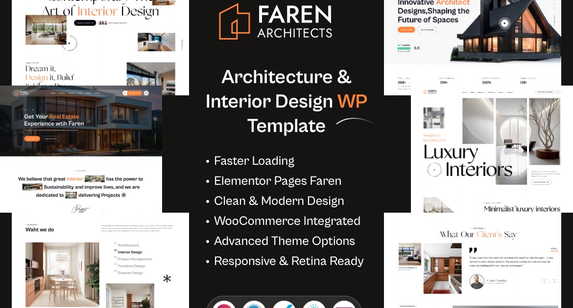 Faren - Architecture and Interior Design WordPress