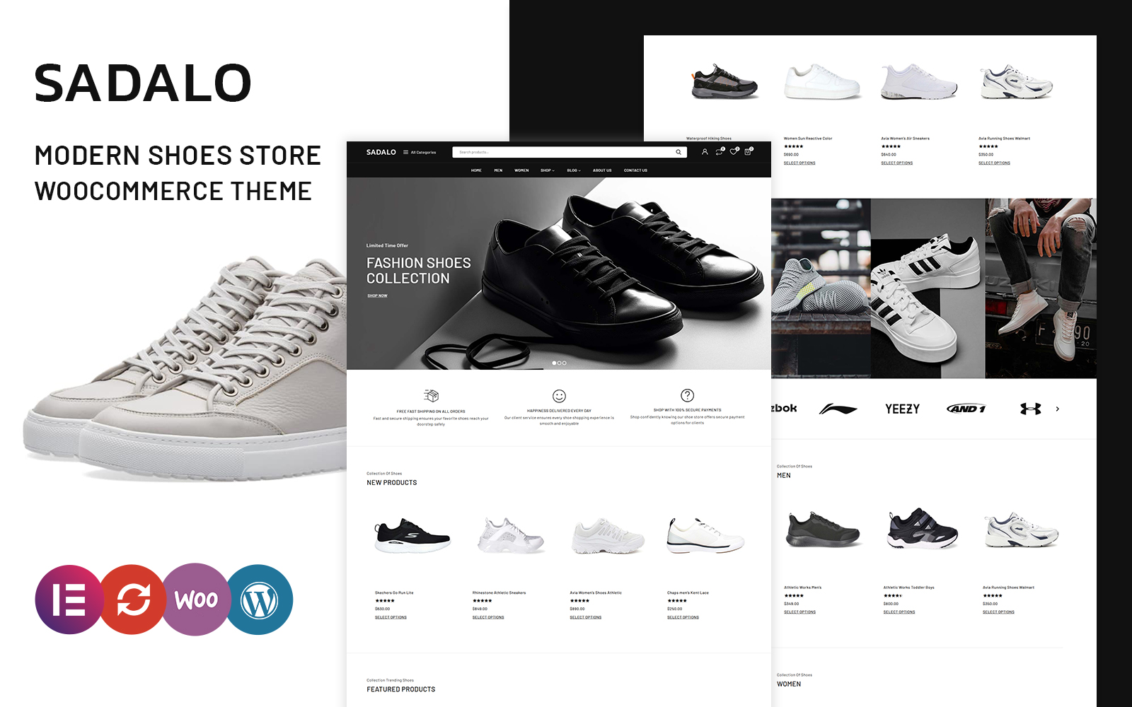 Sadalo - Shoes Fashion Store WooCommerce Theme
