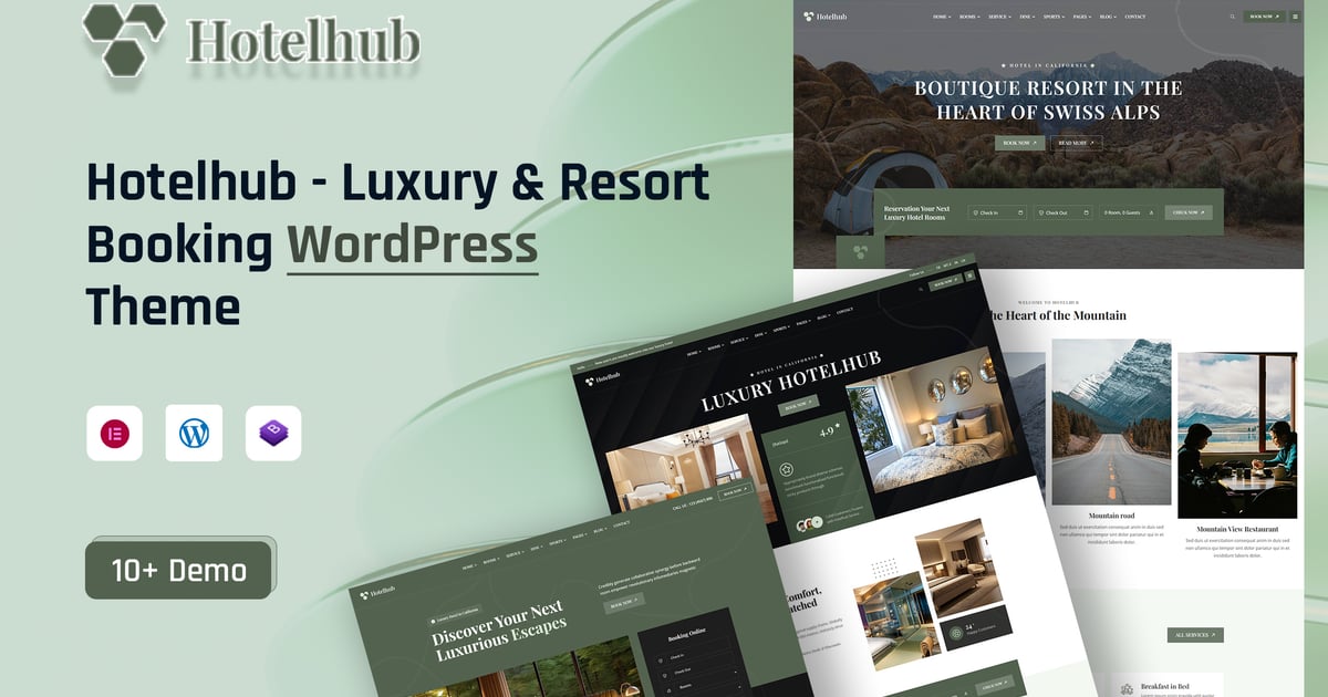 Hotelhub - Luxury & Resort Booking WordPress Theme