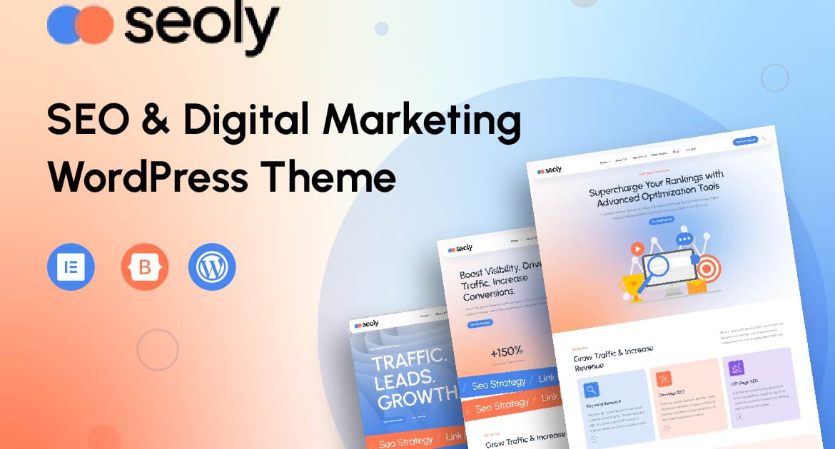 Seoly — SEO & Digital Marketing WordPress Theme