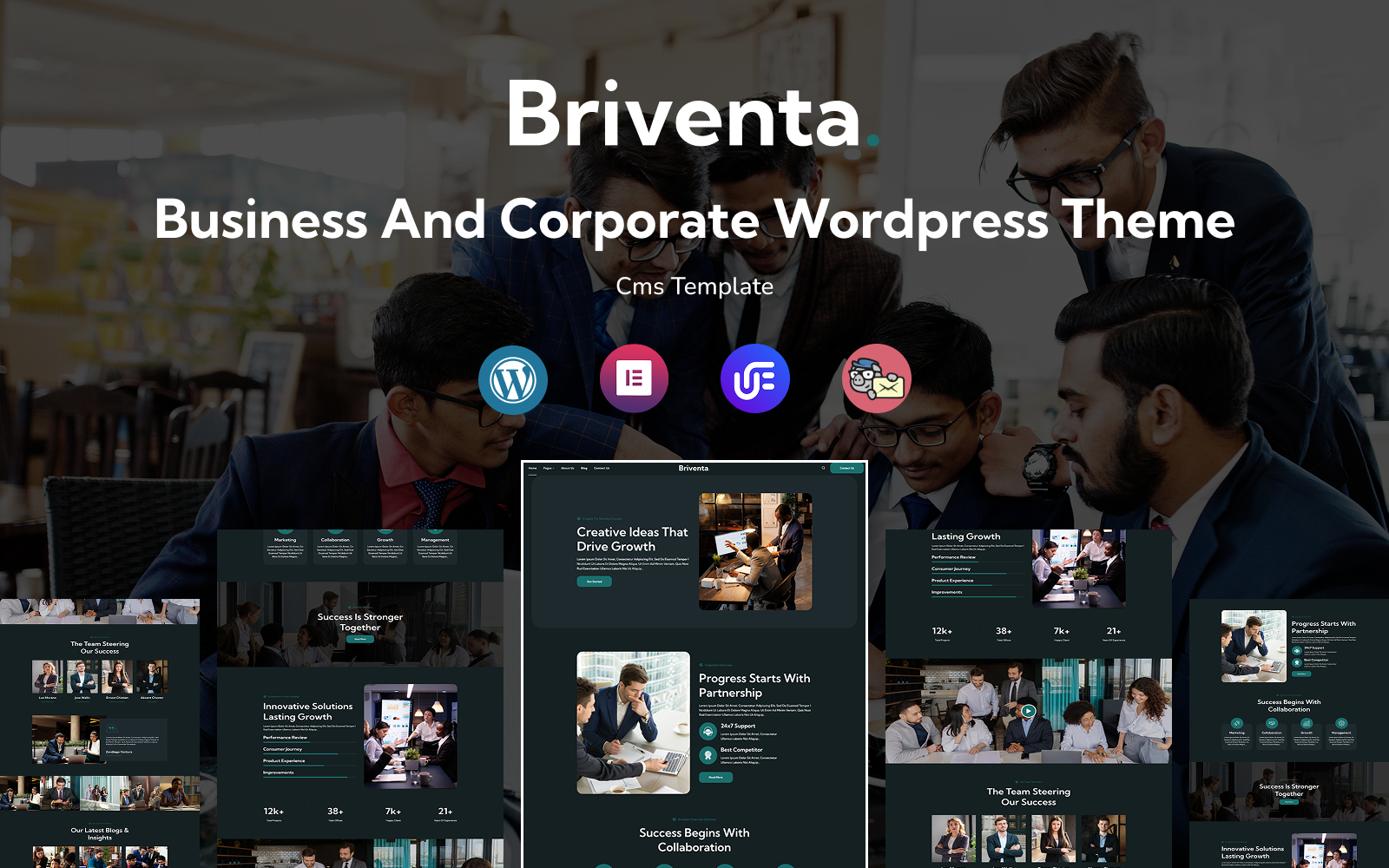 Briventa - Business And Corporate Multipurpose Responsive WordPress Theme