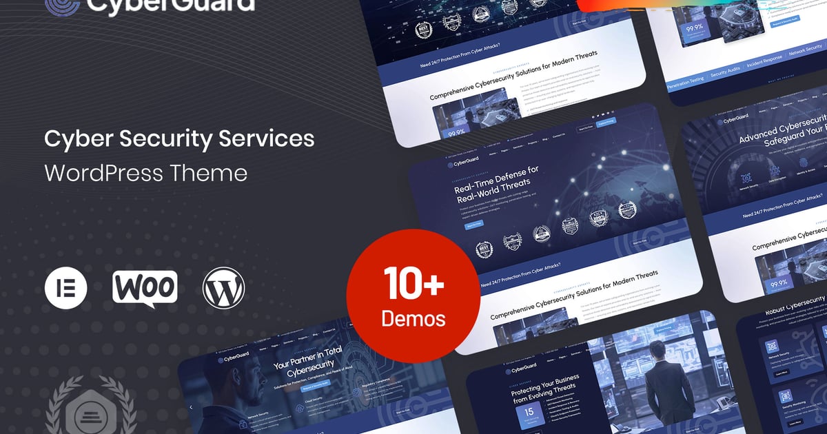 CyberGuard - Cyber Security Services WP Theme