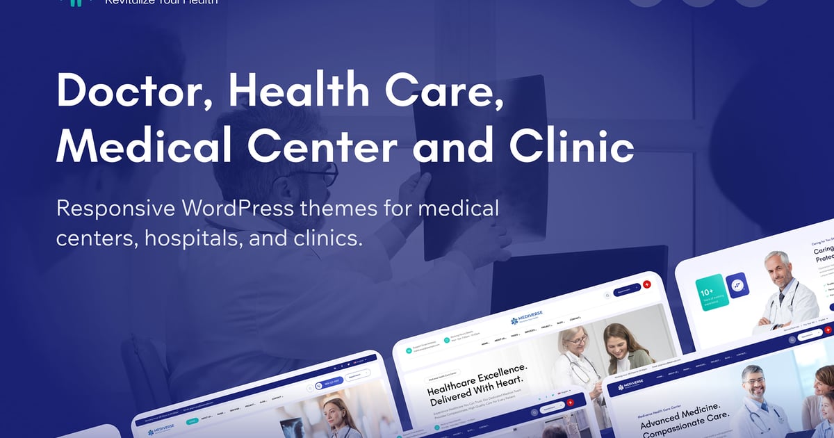 Mediverse - Health Medical Clinic WordPress Theme