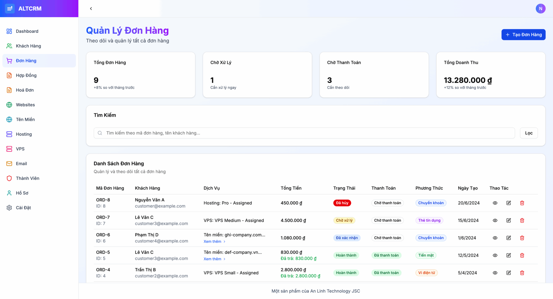 WSCRM - Giải pháp CRM toàn diện dành cho dịch vụ thiết kế website trọn gói - Ảnh 3