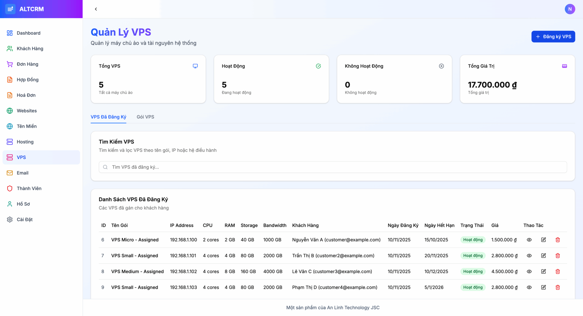 WSCRM - Giải pháp CRM toàn diện dành cho dịch vụ thiết kế website trọn gói - Ảnh 15