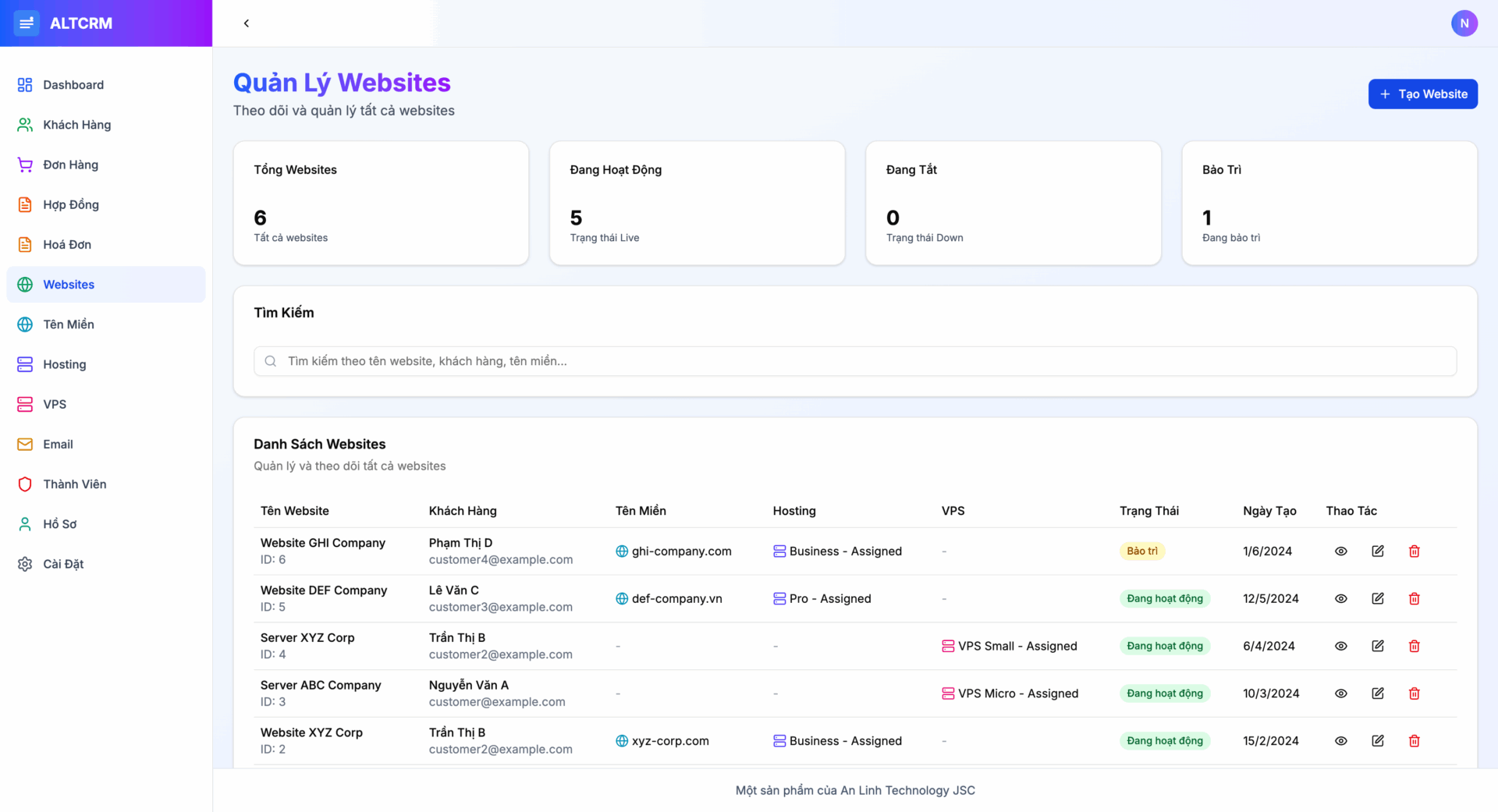 WSCRM - Giải pháp CRM toàn diện dành cho dịch vụ thiết kế website trọn gói - Ảnh 16