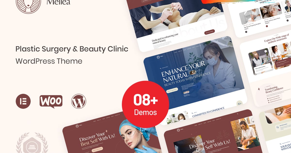 Mellea - Plastic Surgery & Beauty Clinic WordPress